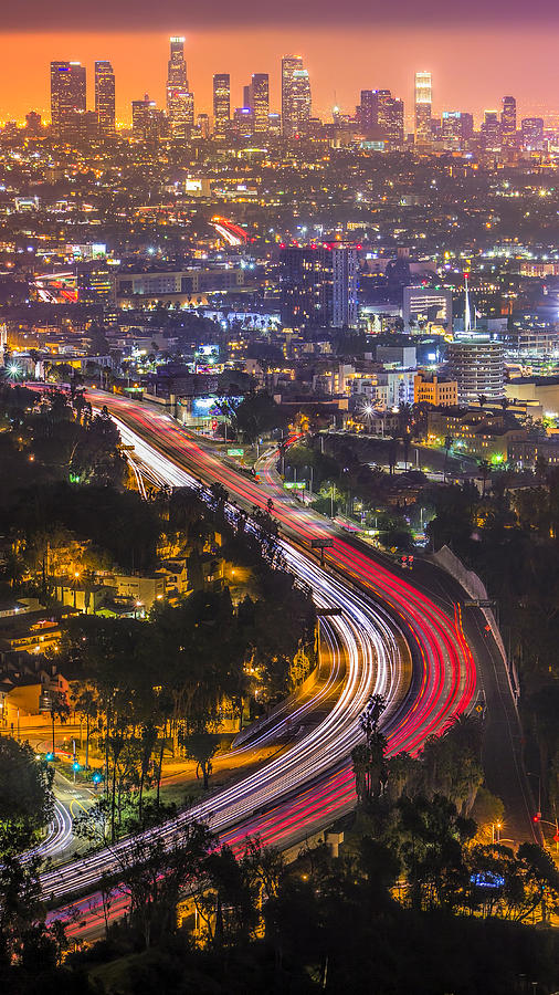 Los Angeles Photograph - City Vibes by Steve Baranek