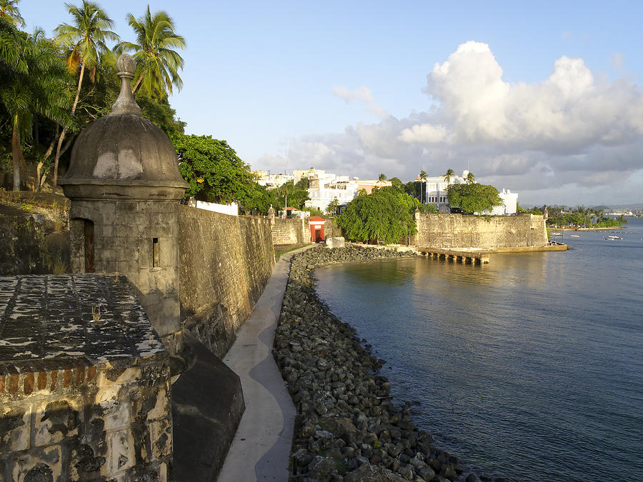 City Wall Of San Juan Photograph By George Oze Pixels