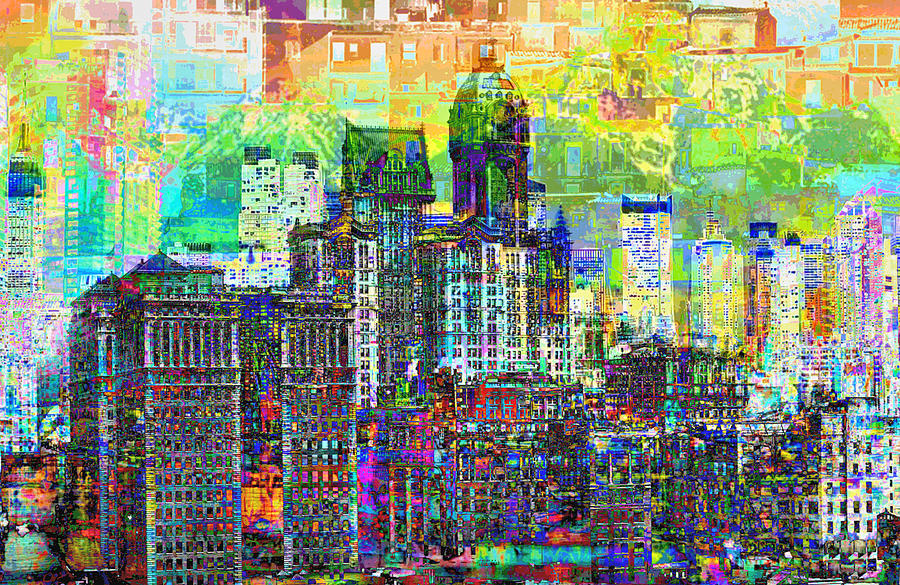 City Photograph - Cityscape Art City Optimist by Mary Clanahan City Photograph - Cityscape Art City Optimist by Mary Clanahan