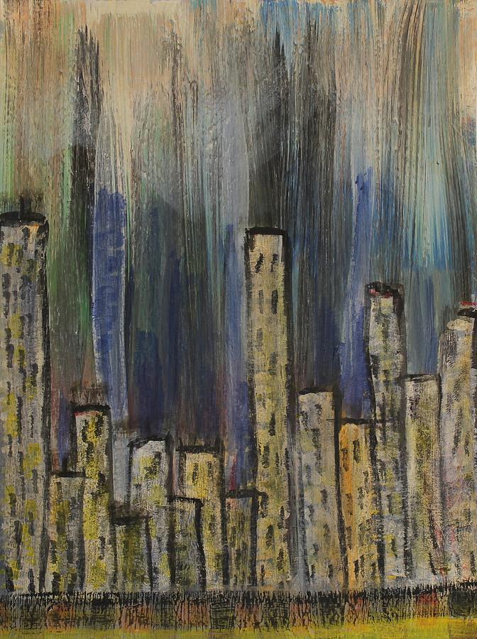 Cityscape Painting by Daniel Rustad Cityscape Painting by Daniel Rustad