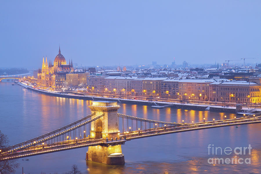 Cityscape of  Budapest, Hungary Photograph by Anastasy Yarmolovich