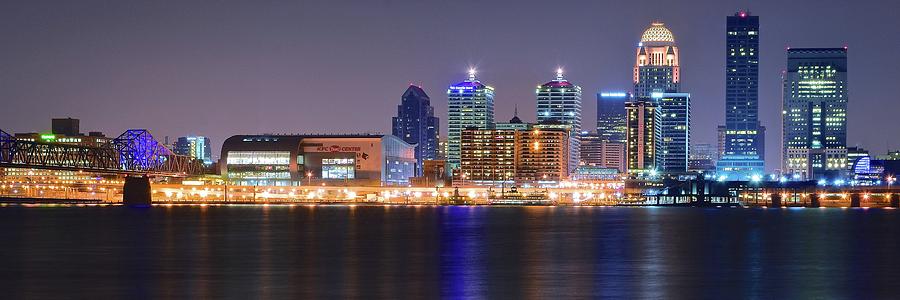 Cityscape of Louisville Photograph by Frozen in Time Fine Art Photography