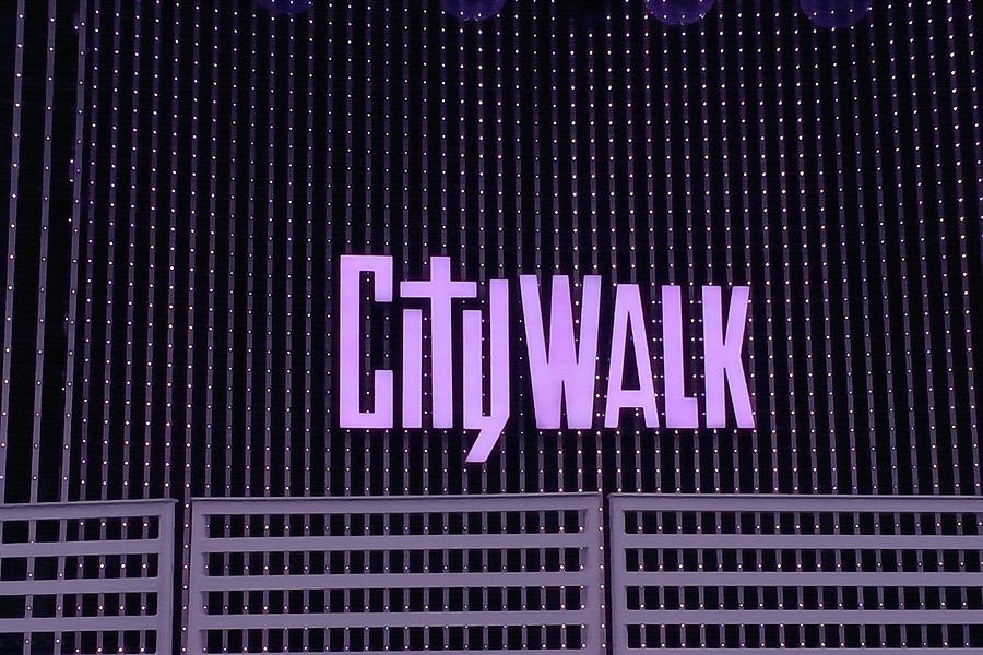CityWalk Sign Photograph by Art Block Collections