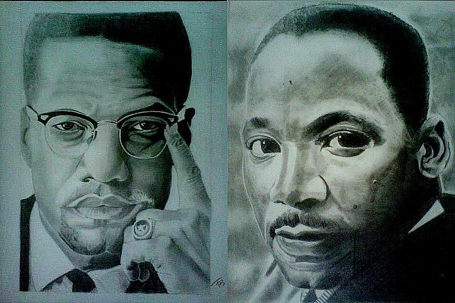 Civil Rights Poster Drawing Drawing by Tyrell Bronner