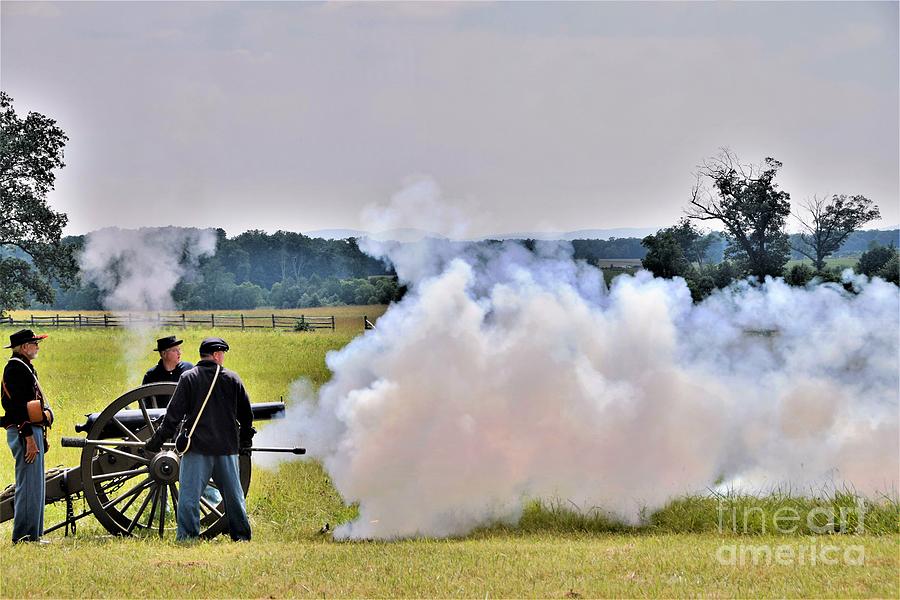 Civil War Artillery Photograph by Suzanne Wilkinson