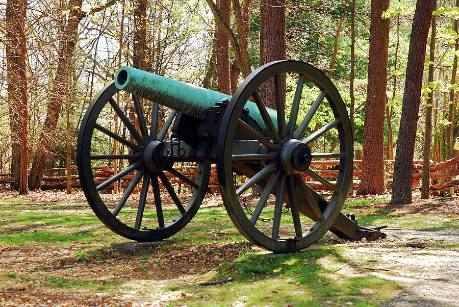 Civil War Cannon Photograph by James Kirkikis
