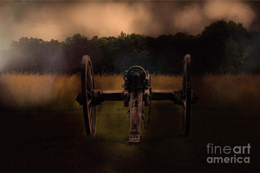Civil War Cannon Photograph by Mim White