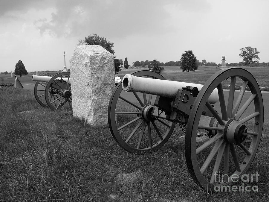 Civil War Cannons Photograph by Raymond Earley