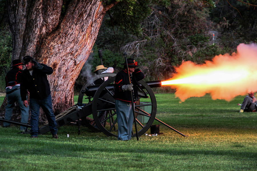 Civil War Canon Photograph by Dr Janine Williams