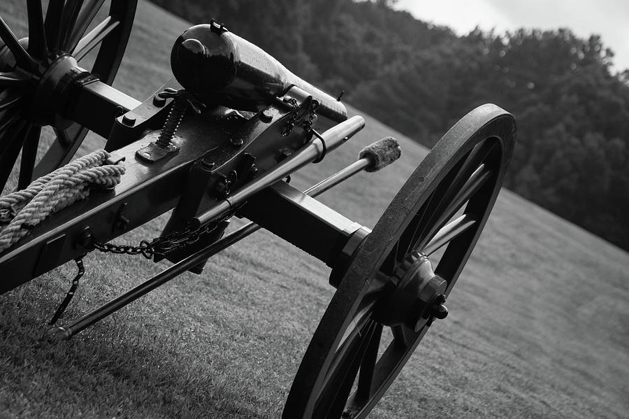 Civil War Era Cannon Angled Photograph by Doug Camara