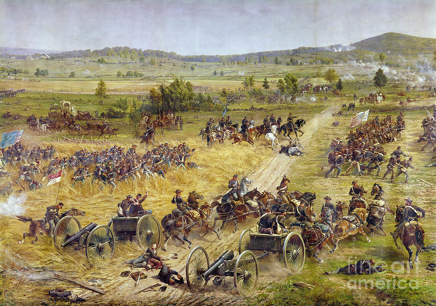 Civil War - Gettysburg Photograph by Granger
