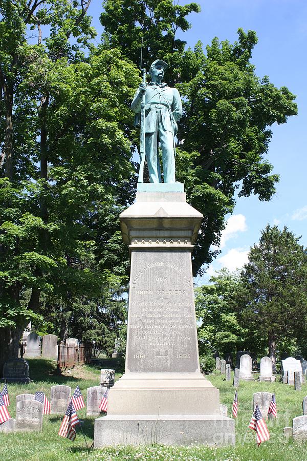 Civil War Memorial To The Soldiers Of Sleepy Hollow  Photograph by John Telfer