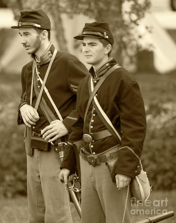 Civil War Re-enactors - 8 Photograph by David Bearden