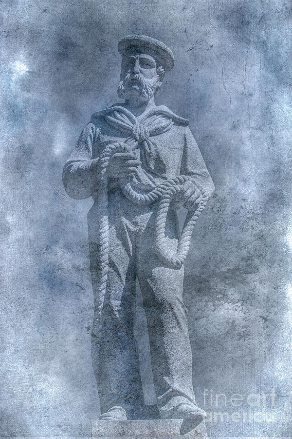 Civil War Sailor Statue Clarion Park Digital Art by Randy Steele