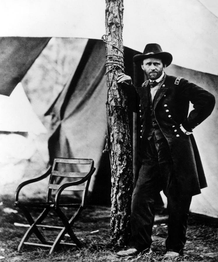Civil War Photograph - Civil War--ulysses S. Grant by Everett