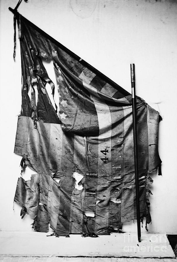 Civil War - Union Flag Photograph by Granger