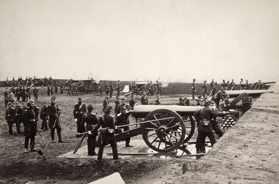 1861 Photograph - Civil War: Union Fort by Granger