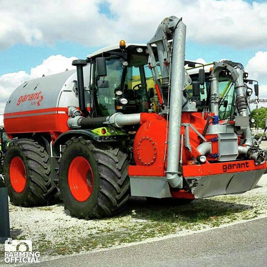 Farmer Photograph - ▪claas Xerion 3800 Mit Garant Kotte by Farming  Official