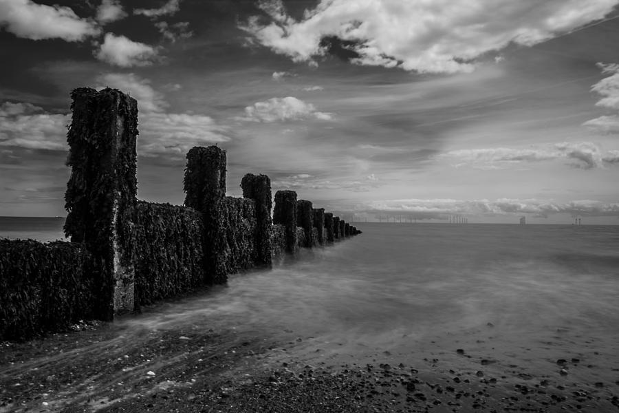 Landscape Photograph - Clacton Beach by Martin Newman