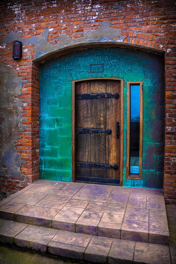 Clam Cannery Door Photograph by Ronda Broatch