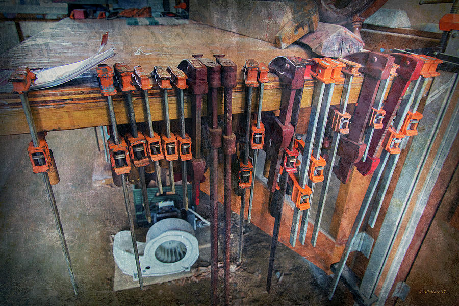 Clamp Tools Mixed Media by Brian Wallace