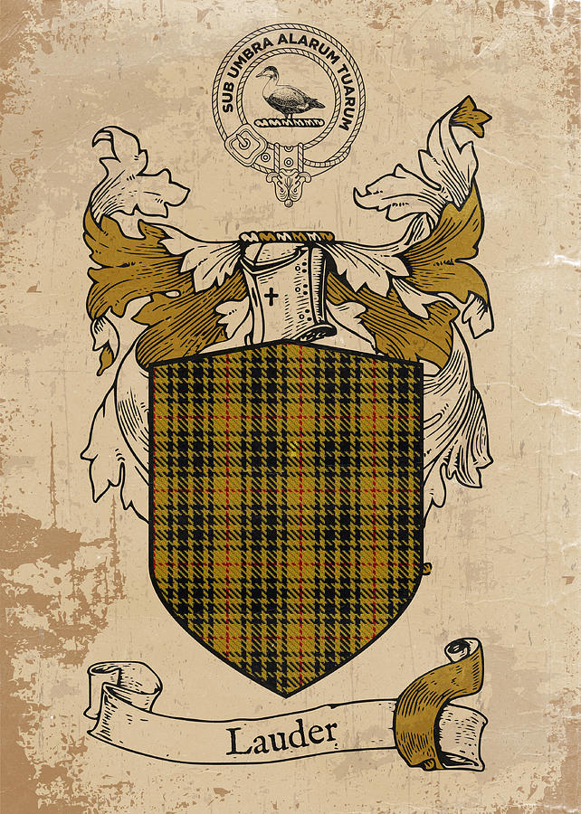 Clan Lauder Digital Art by Daniel Clark - Fine Art America