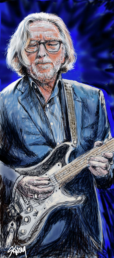 Clapton 2 Digital Art by Stan Kwong