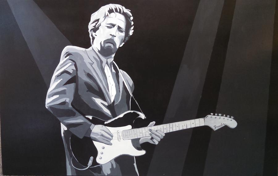 Clapton2 Painting by Ken Jolly