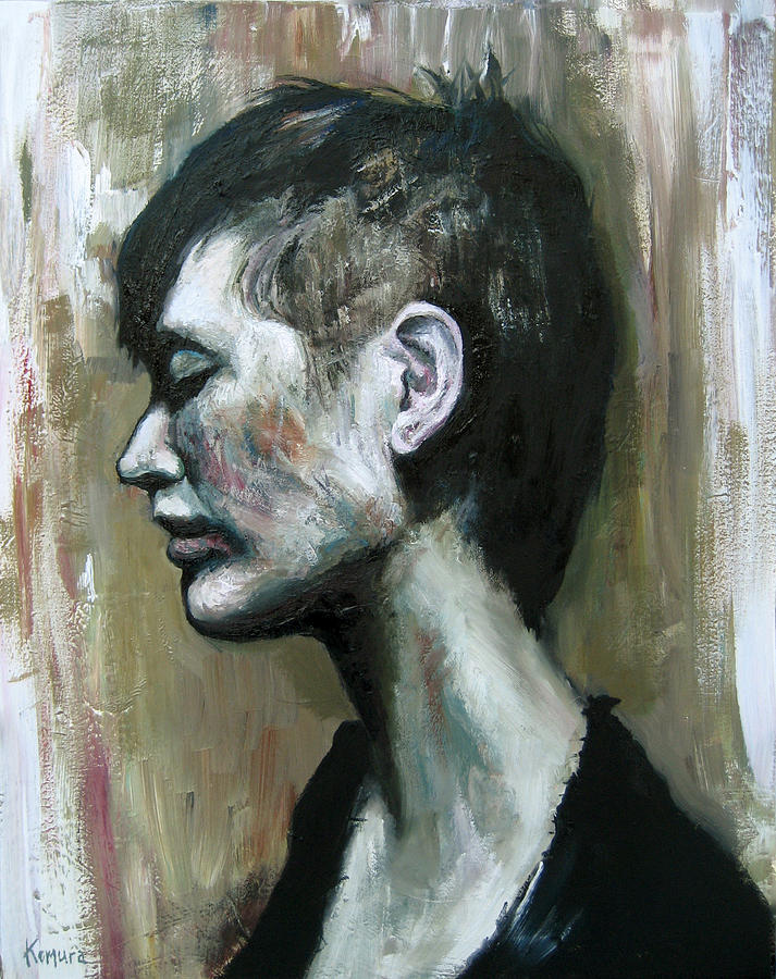 Portrait Painting - Clara 6 by Yuki Komura Portrait Painting - Clara 6 by Yuki Komura