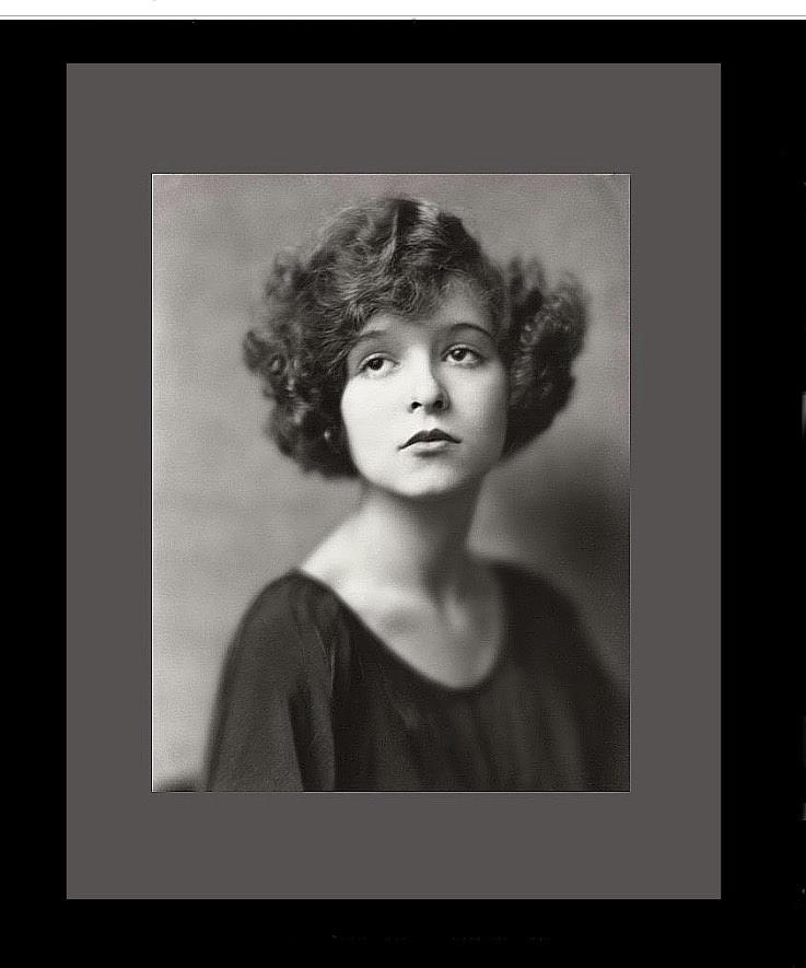 Clara Bow as a teenager circa 1922 frames added 2008 Photograph by David Lee Guss