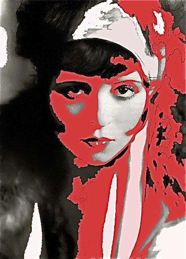 Film Homage Collage Eugene Robert Richee Photo Clara Bow Circa 1928 ...