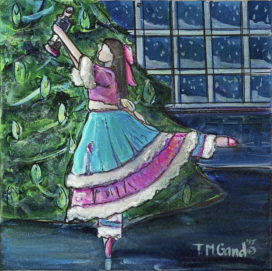 Ballet Painting - Clara II by TM Gand