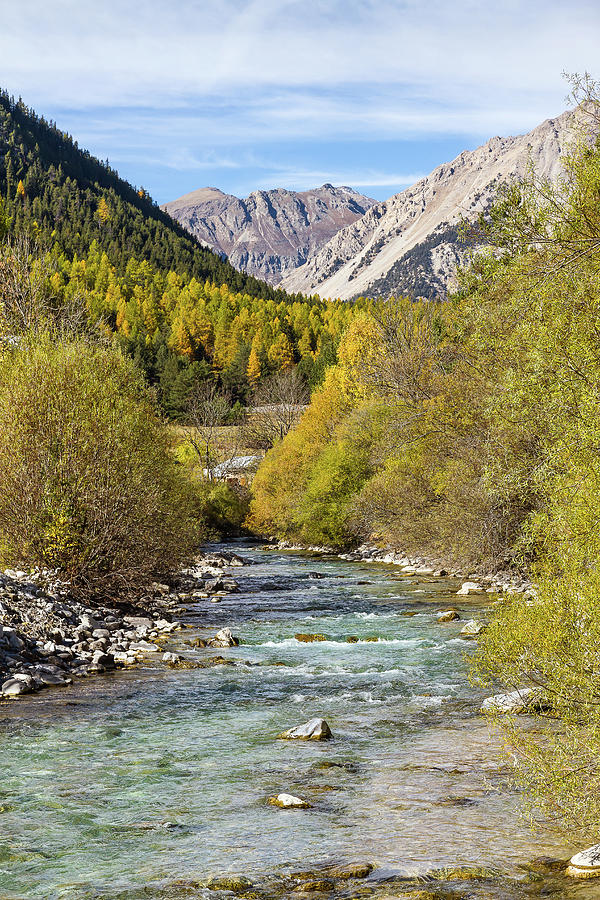 Claree river - 1 - French Alps Photograph by Paul MAURICE