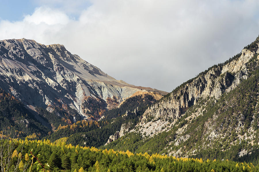Claree Valley in Autumn - 12 - French Alps Photograph by Paul MAURICE