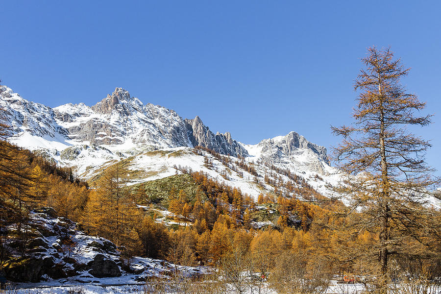Claree Valley in Autumn - 6 - French Alps Photograph by Paul MAURICE