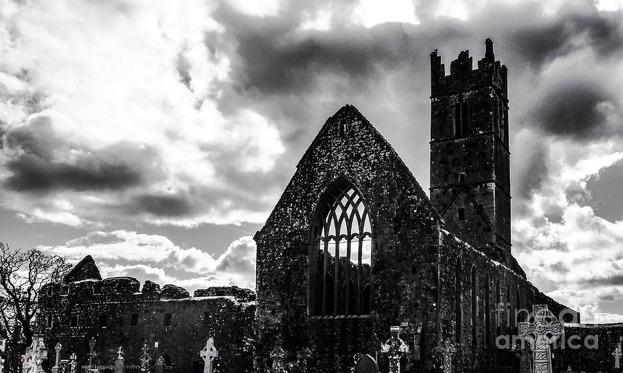 Claregalway Friary Photograph by Lexa Harpell