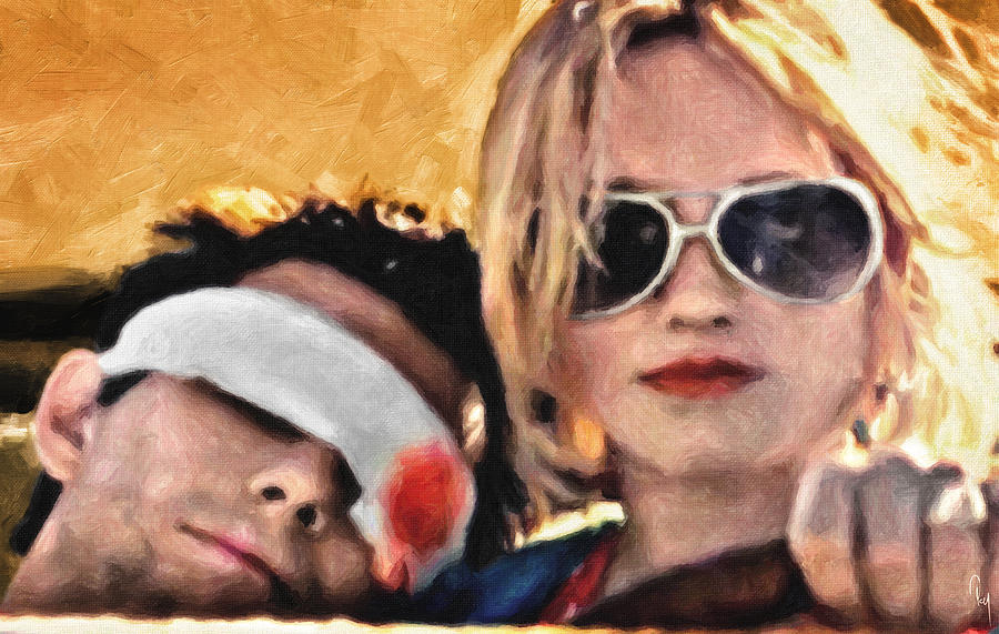 True Romance Painting - Clarence And Alabama by Zapista Zapista True Romance Painting - Clarence And Alabama by Zapista Zapista