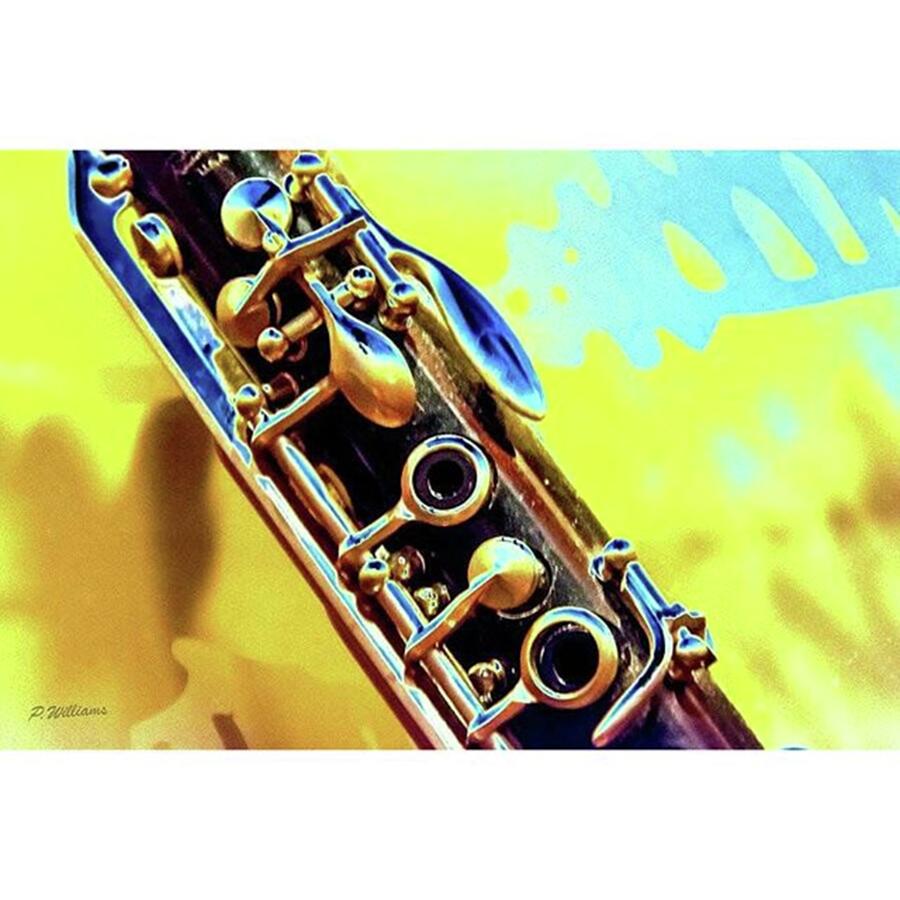 Music Photograph - clarinet Featured Art On Fine Art by Pamela Williams