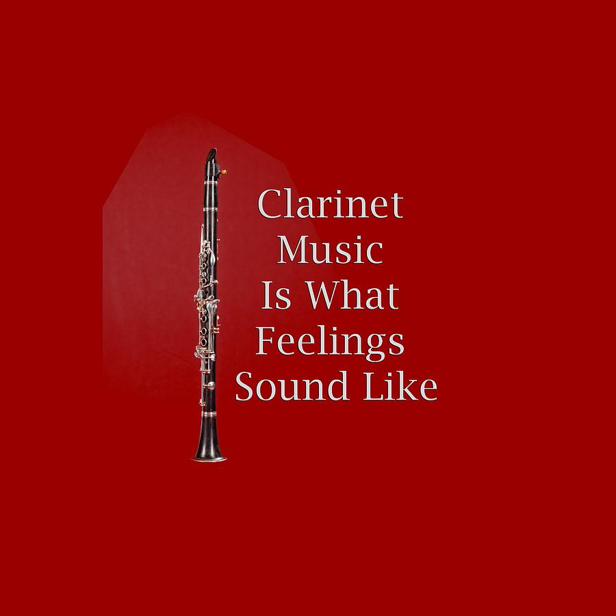 Clarinet Is What Feelings Sound Like 5575.02 Photograph by M K Miller