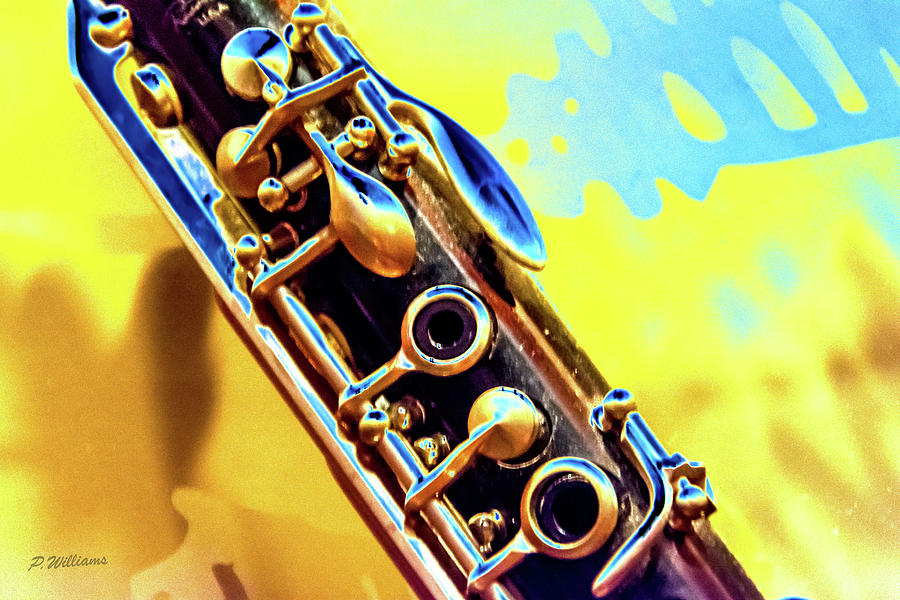 Musical Instrument Photograph - Clarinet by Pamela Williams