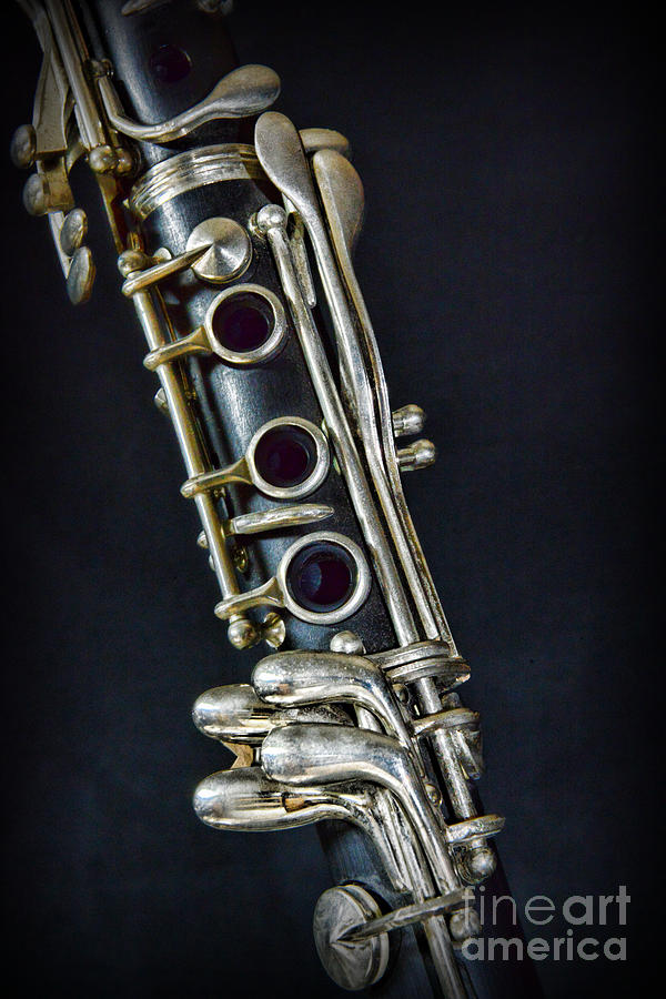 Music Photograph - Clarinet by Paul Ward