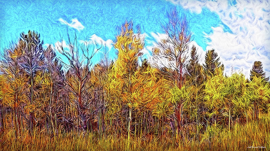 Clarity Of An Autumn Afternoon Digital Art by Joel Bruce Wallach