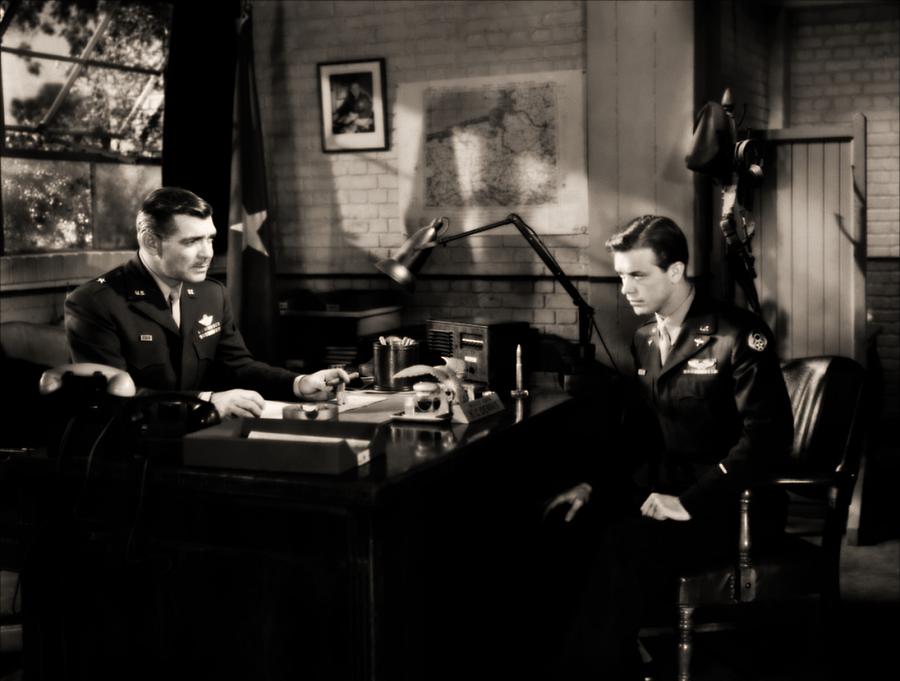 Clark Gable staring in Command Decision Photograph by Vintage Collectables