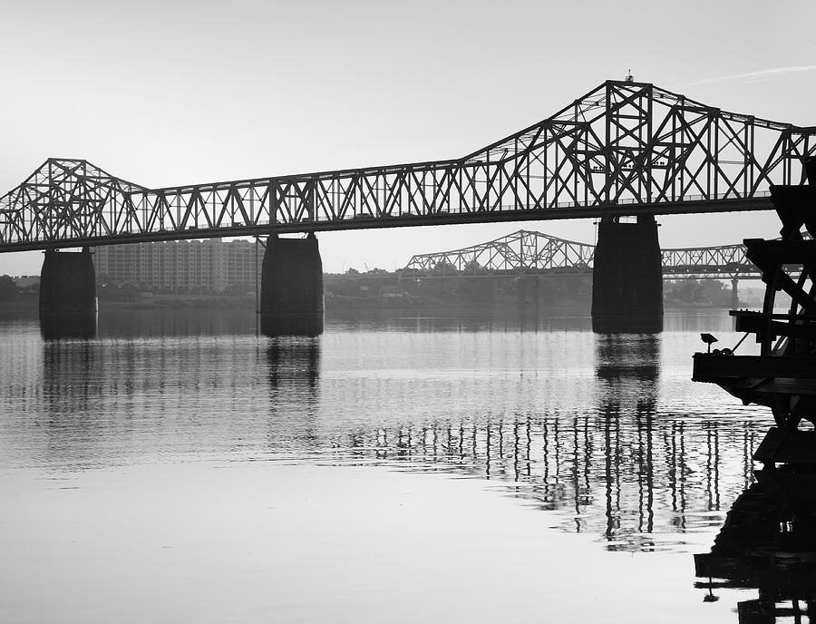 Clark Memorial Bridge I Photograph by Steven Ainsworth