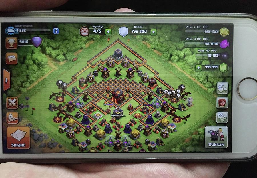 clash of clans unlimited gems