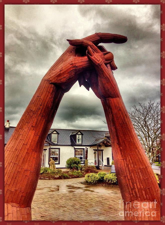Clasped Hands at Gretna Green Photograph by Joan-Violet Stretch