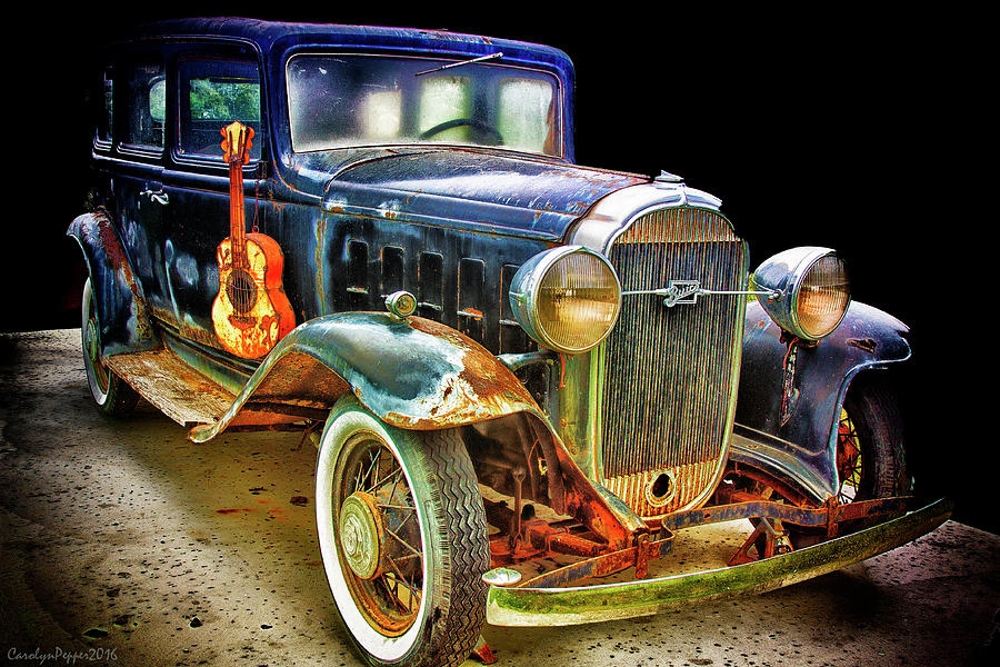 Classic Car Nostalgia Photograph by Carolyn Pepper Pixels