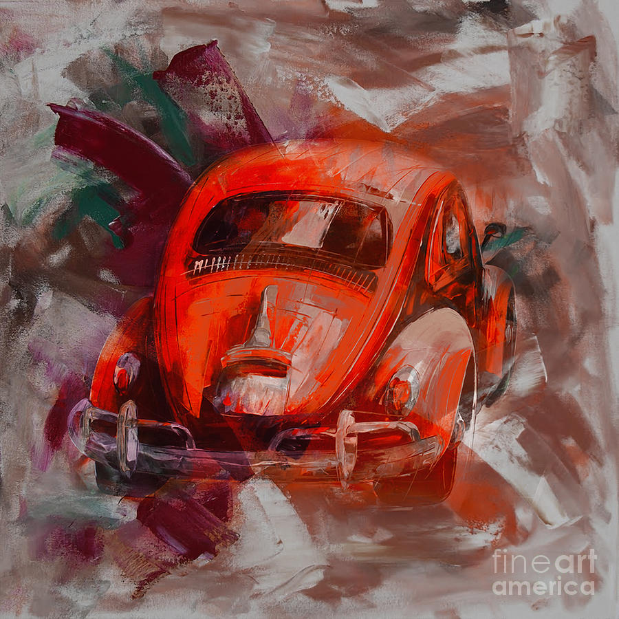 Classic Automobile  Painting by Gull G