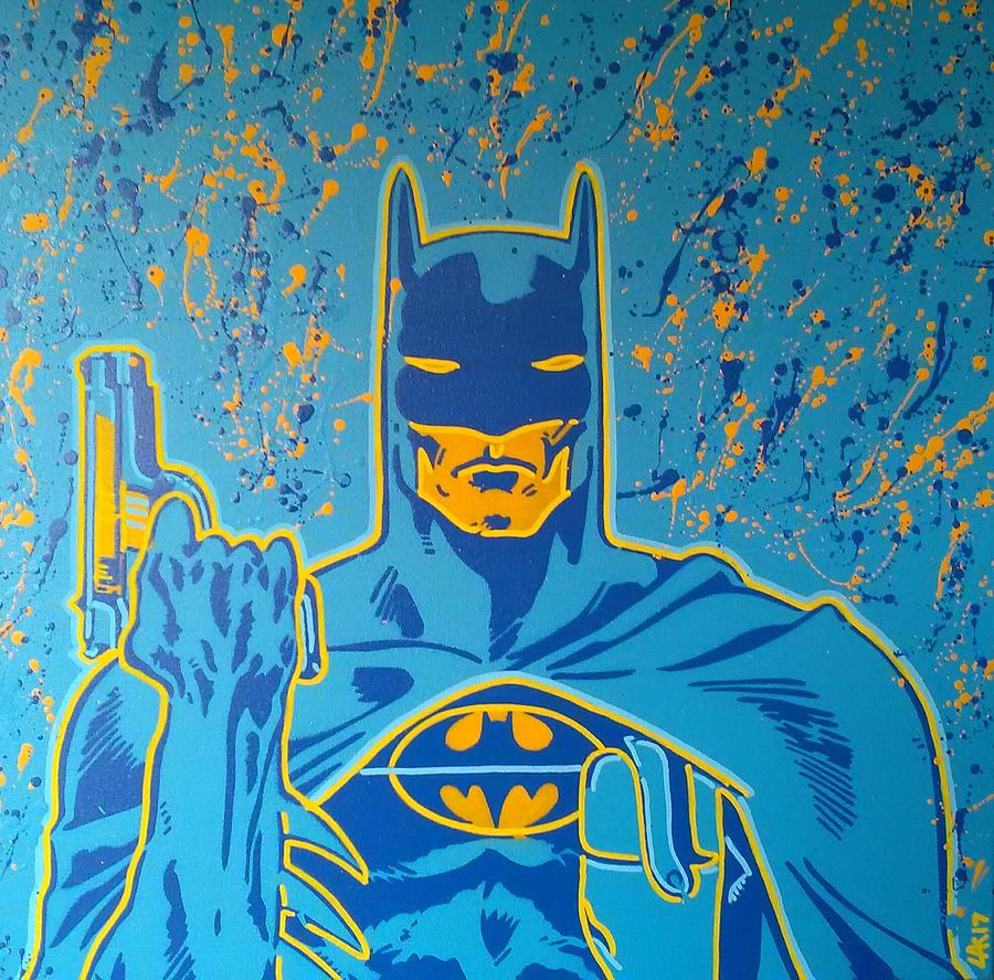 Classic batman painting good