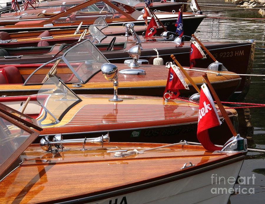 Classic Boats Photograph by Neil Zimmerman